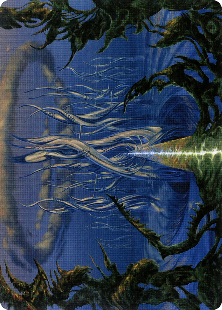 Tanglepool Bridge // Tanglepool Bridge (AMH2-080) (Borderless) [Modern Horizons 2 Art Series]