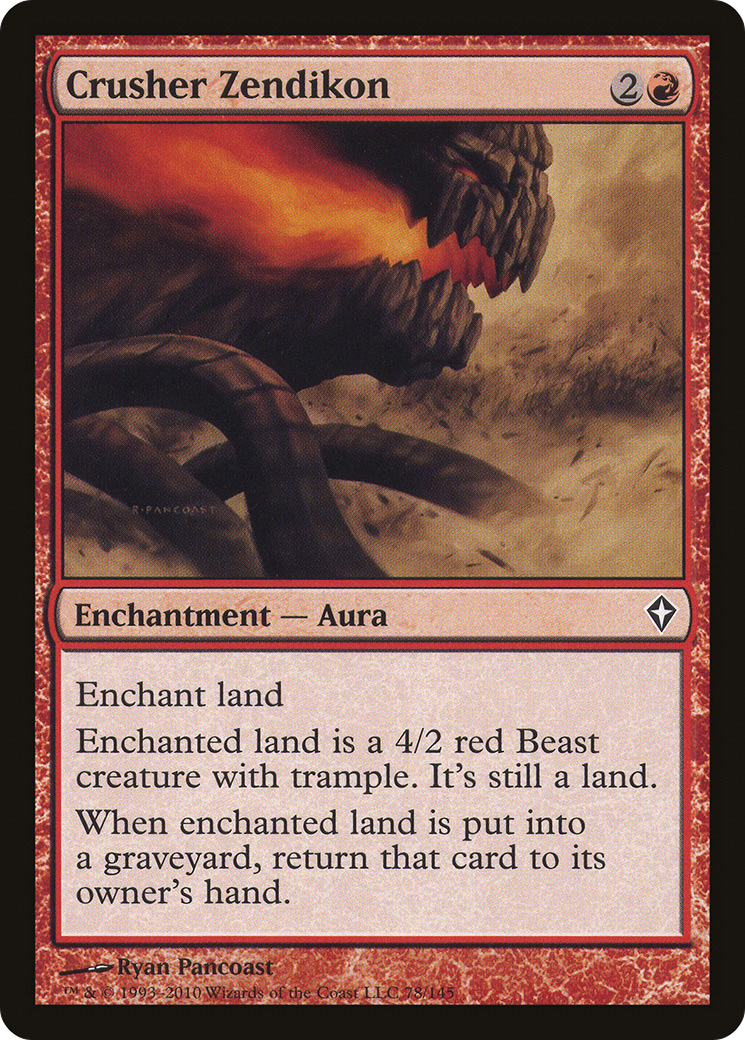 Crusher Zendikon (WWK-078) [Worldwake]