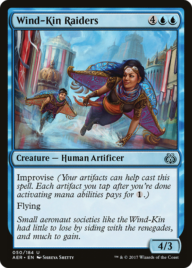Wind-Kin Raiders (AER-050) [Aether Revolt]