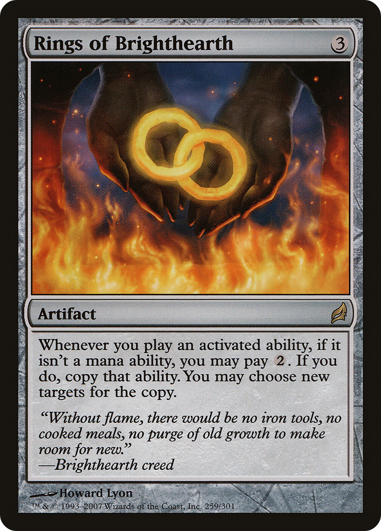 Rings of Brighthearth (LRW-259) [Lorwyn] Foil