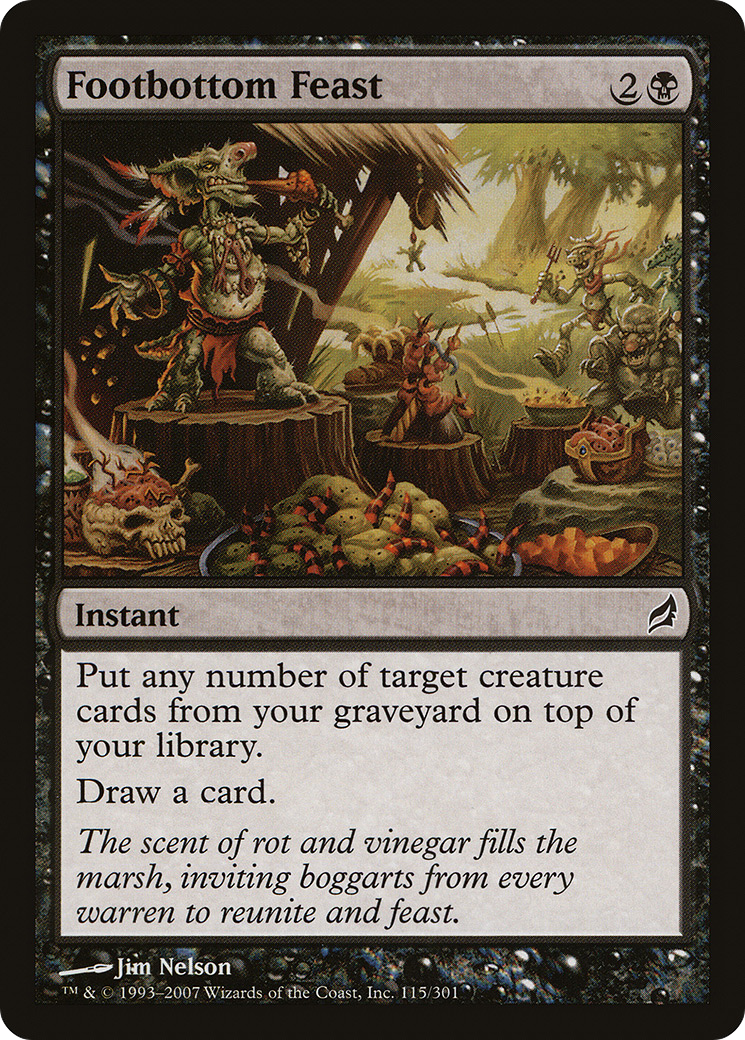 Footbottom Feast (LRW-115) [Lorwyn] Foil
