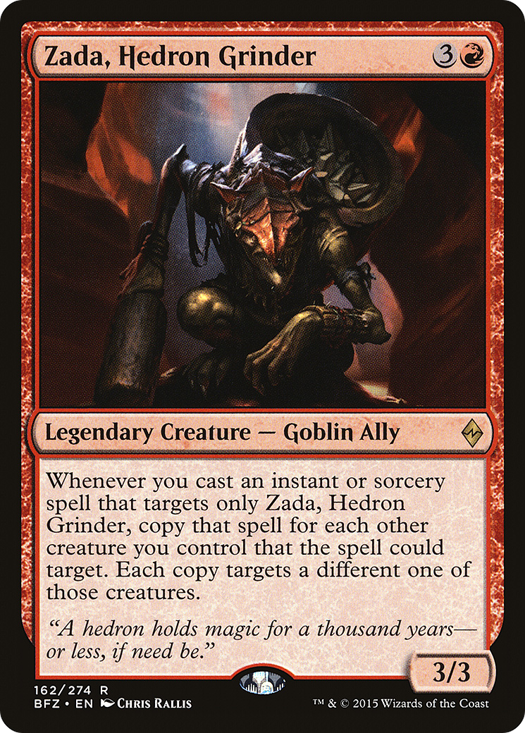 Zada, Hedron Grinder (BFZ-162) [Battle for Zendikar] Foil