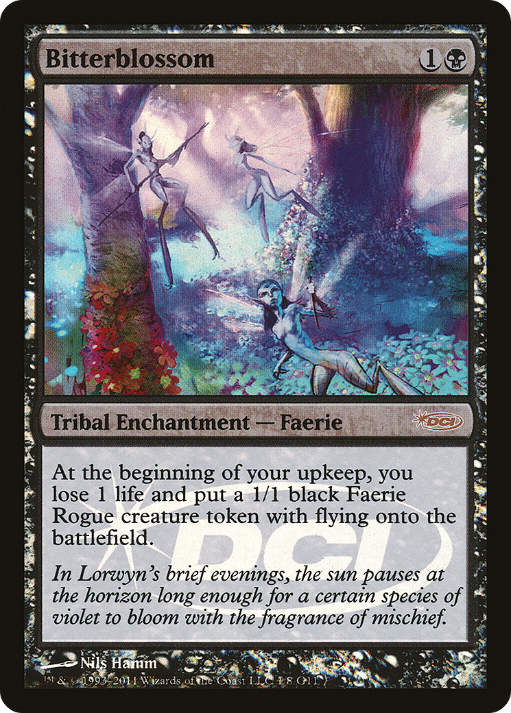 Bitterblossom (JDG-001) [Judge Gift Cards 2011] Foil