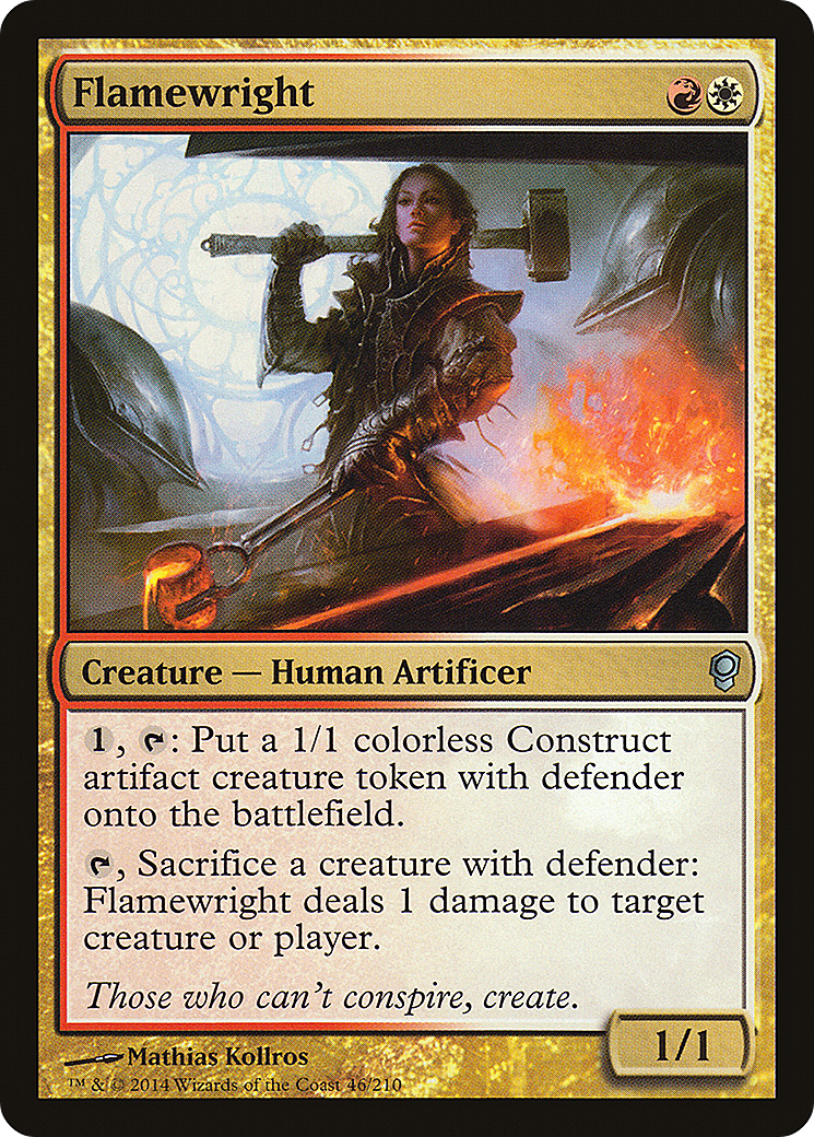 Flamewright (CNS-046) [Conspiracy] Foil