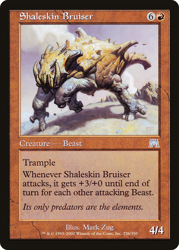 Shaleskin Bruiser (ONS-226) [Onslaught] Foil