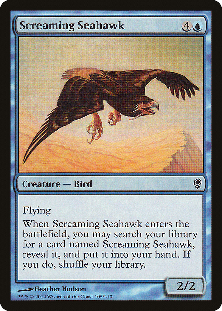 Screaming Seahawk (CNS-105) [Conspiracy] Foil