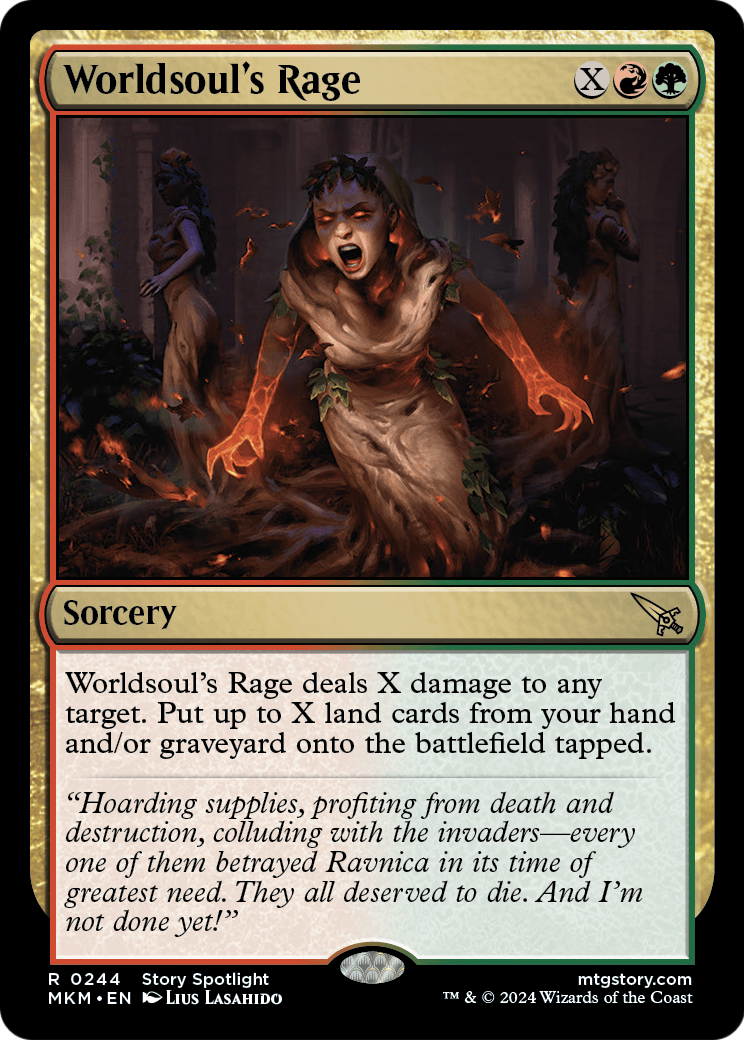 Worldsoul's Rage (MKM-244) [Murders at Karlov Manor]