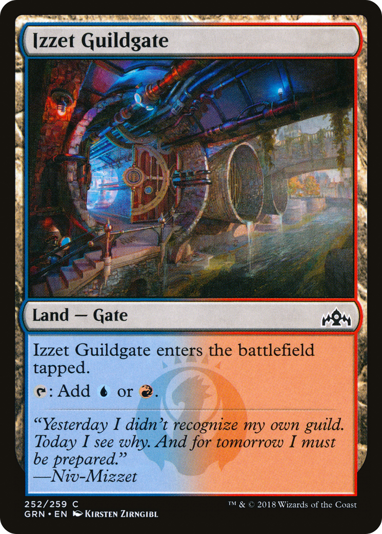 Izzet Guildgate (GRN-252) [Guilds of Ravnica]