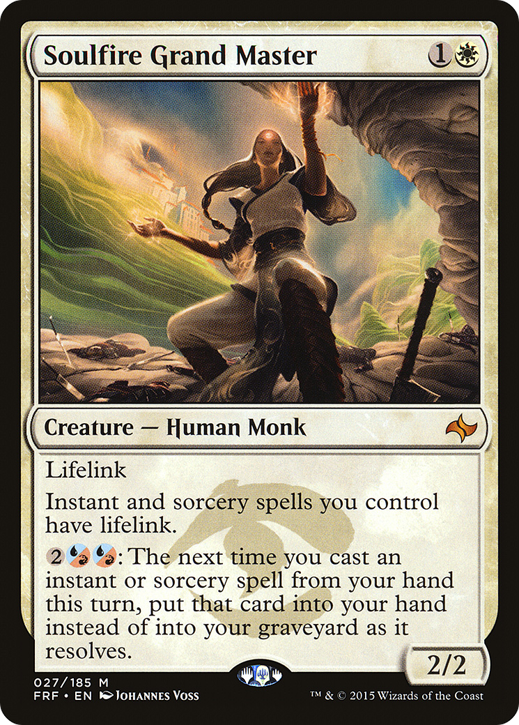 Soulfire Grand Master (FRF-027) [Fate Reforged] Foil