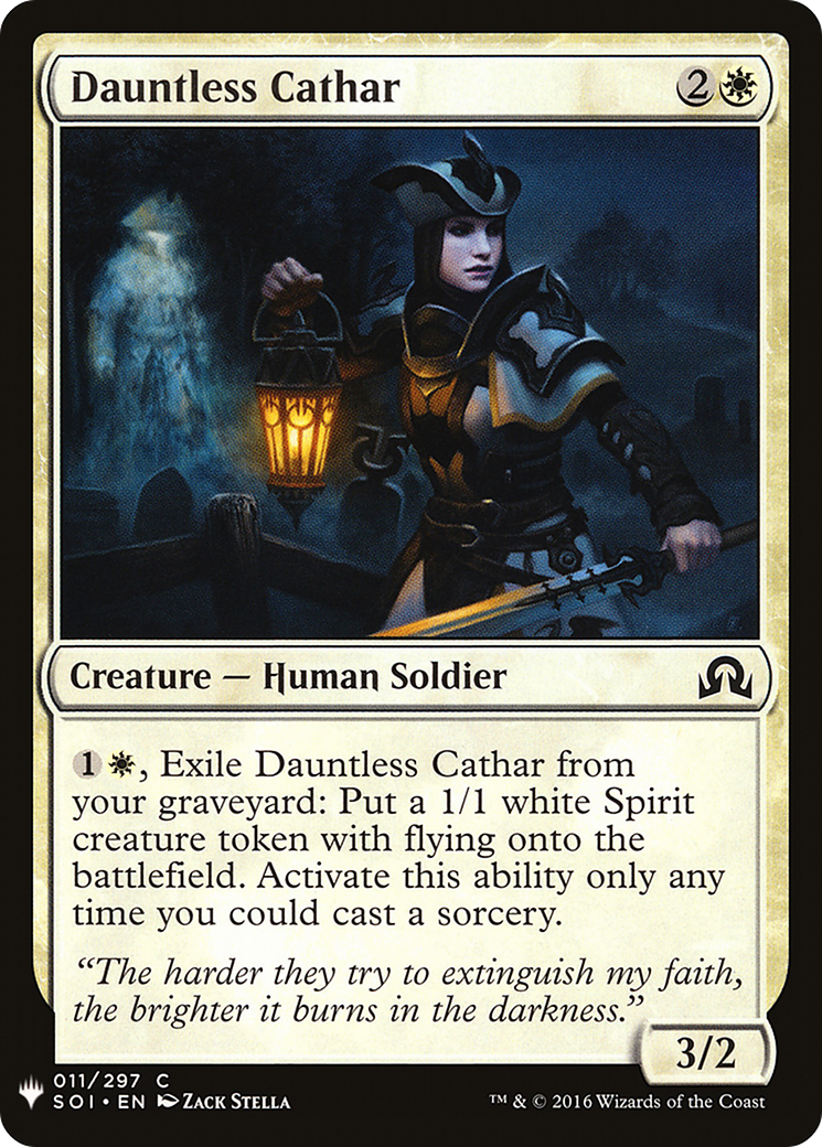 Dauntless Cathar (LIST-SOI-11) [The List]