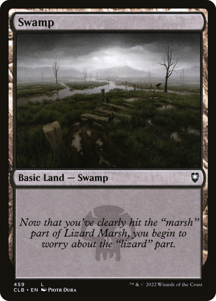 Swamp (CLB-459) [Commander Legends: Battle for Baldur's Gate]