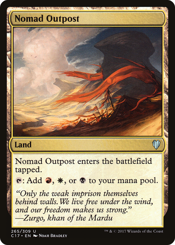 Nomad Outpost (C17-265) [Commander 2017]