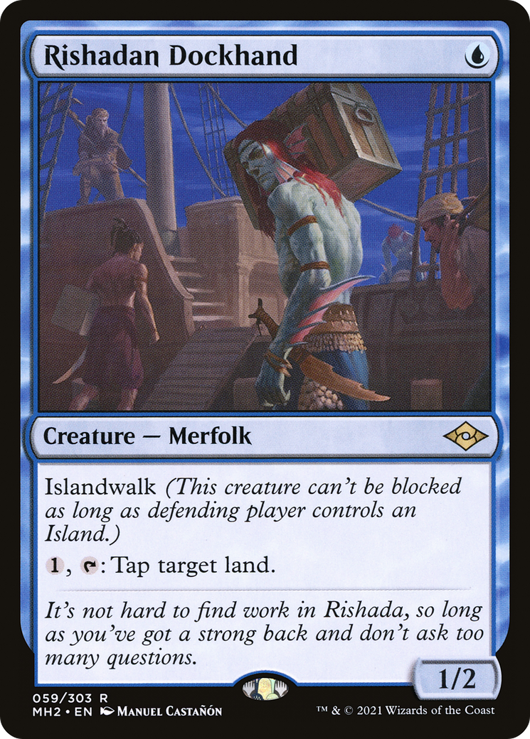 Rishadan Dockhand (MH2-059) [Modern Horizons 2] Foil
