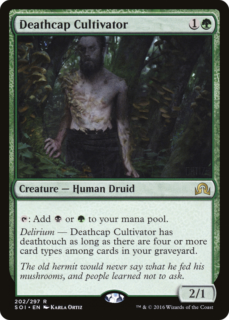 Deathcap Cultivator (SOI-202) [Shadows over Innistrad] Foil