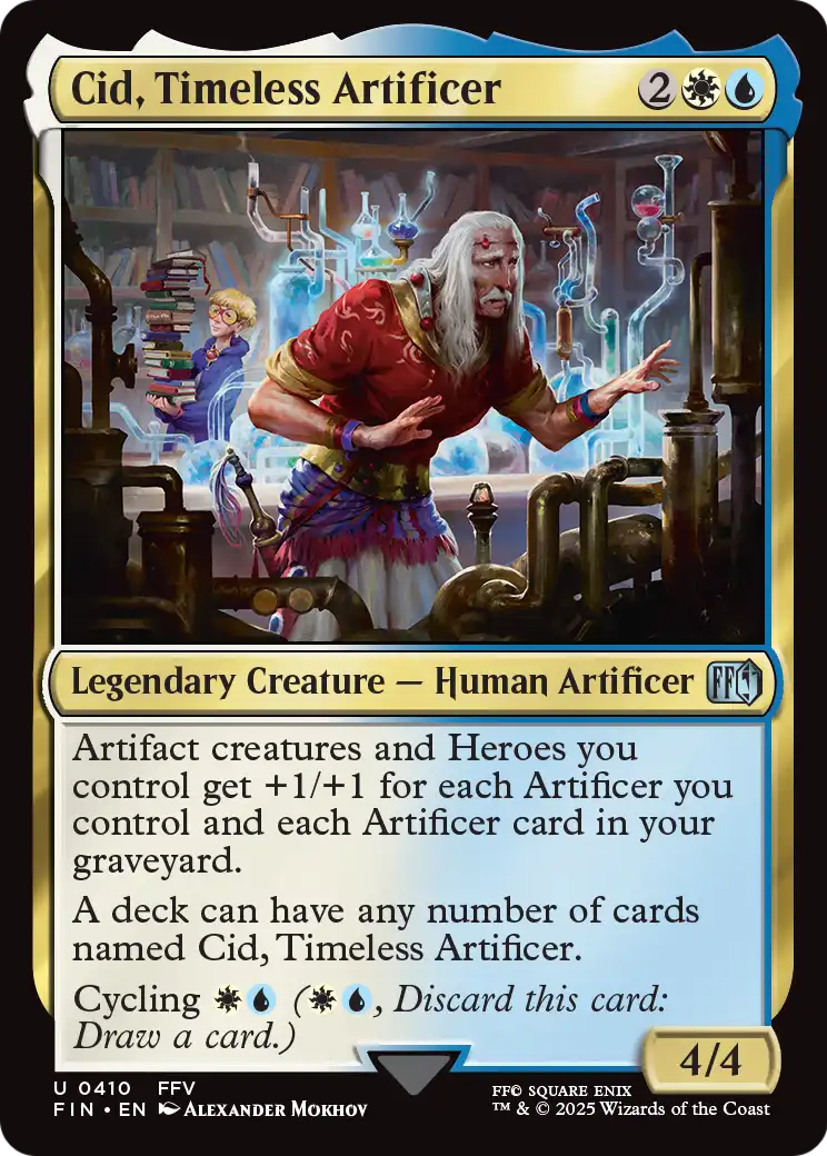 Cid, Timeless Artificer (FIN-410) [FINAL FANTASY]