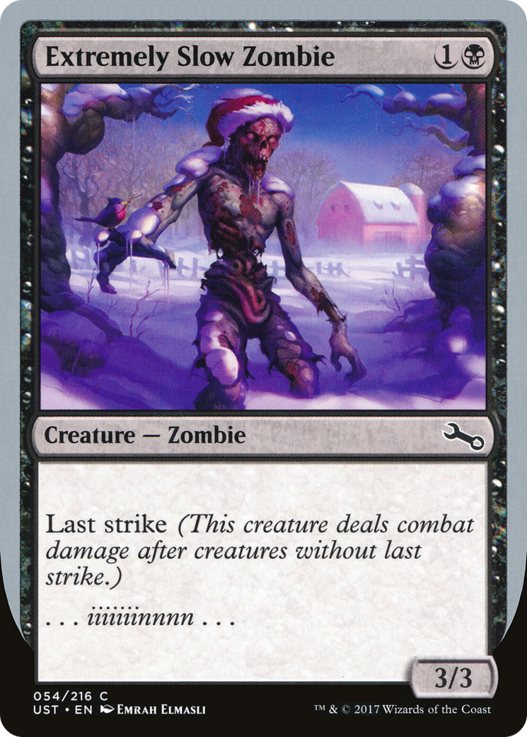 Extremely Slow Zombie (C) (UST-54C) [Unstable] Foil