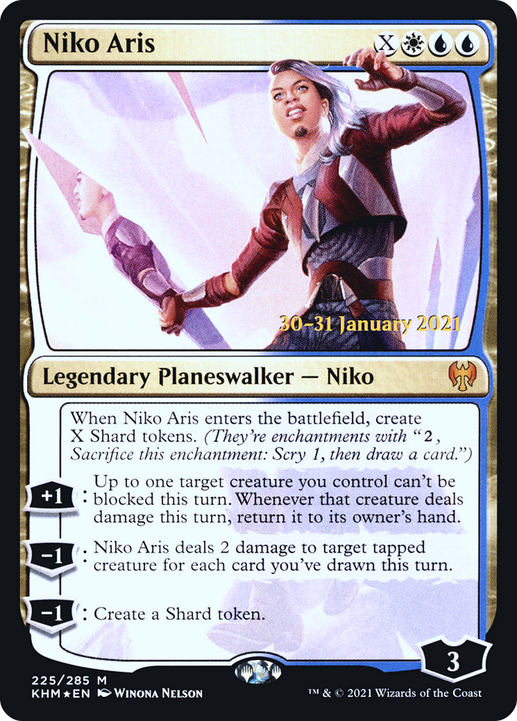 Niko Aris (PRE-225S) [Kaldheim Promos] Foil