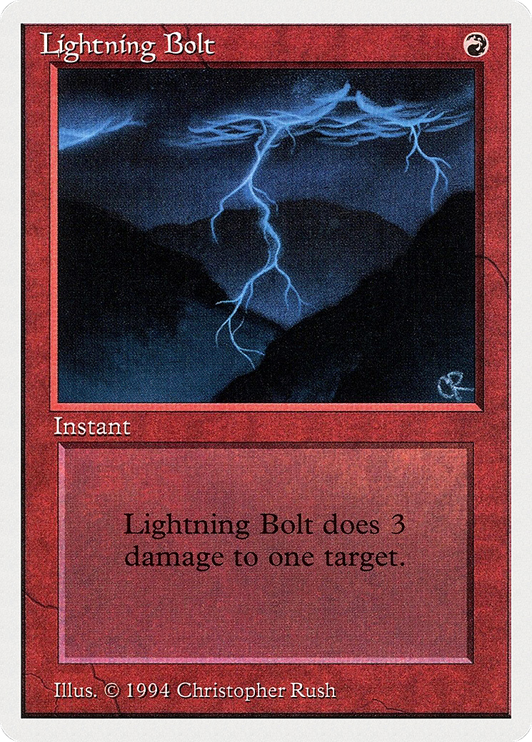 Lightning Bolt (SUM-162) [Summer Magic / Edgar]