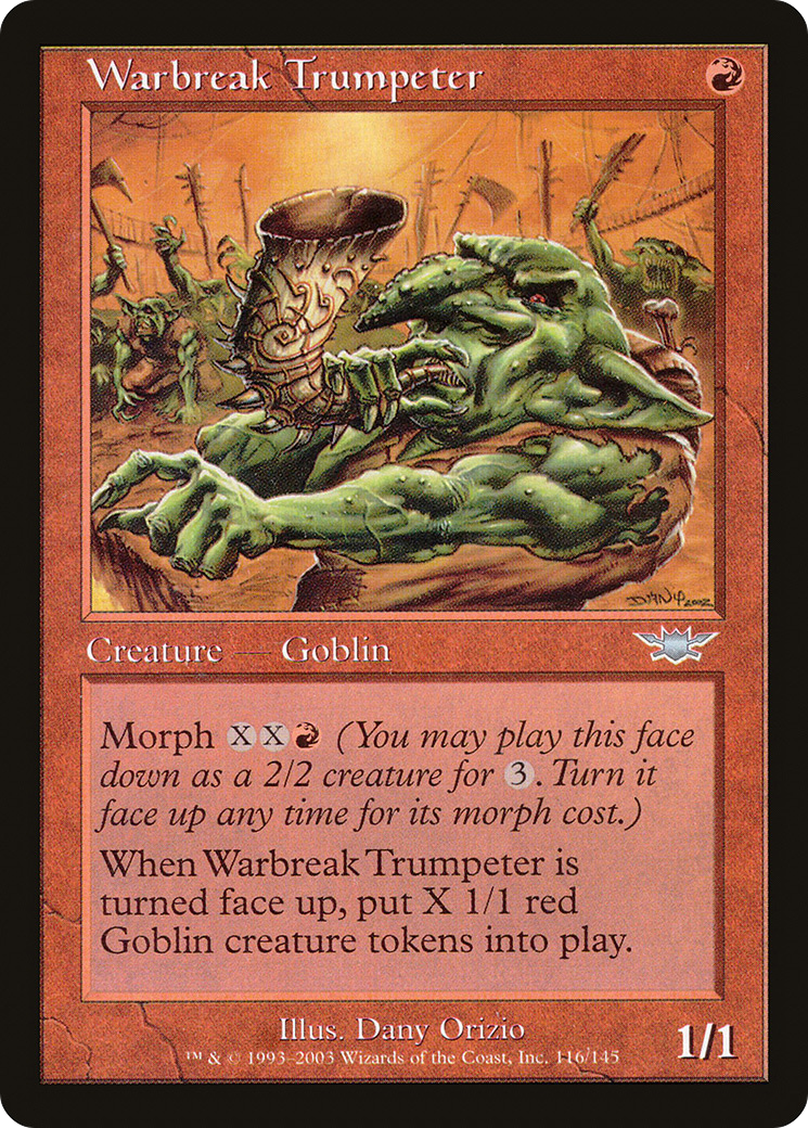 Warbreak Trumpeter (LGN-116) [Legions]