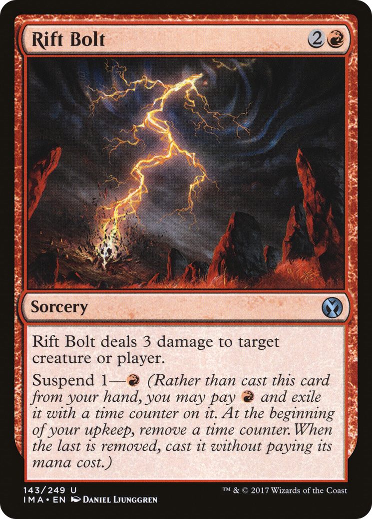 Rift Bolt (IMA-143) [Iconic Masters] Foil