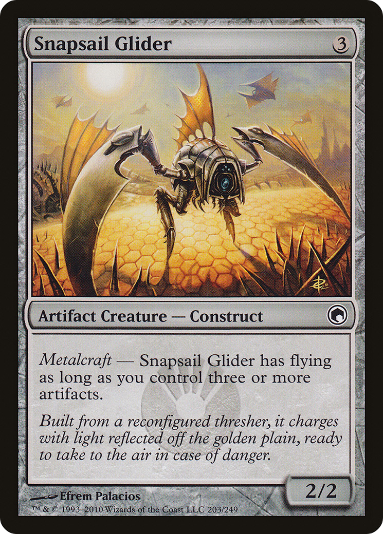 Snapsail Glider (SOM-203) [Scars of Mirrodin]