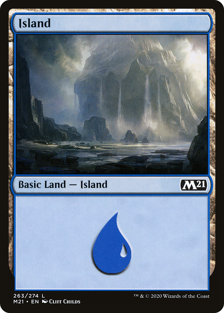 Island (M21-263) [Core Set 2021]