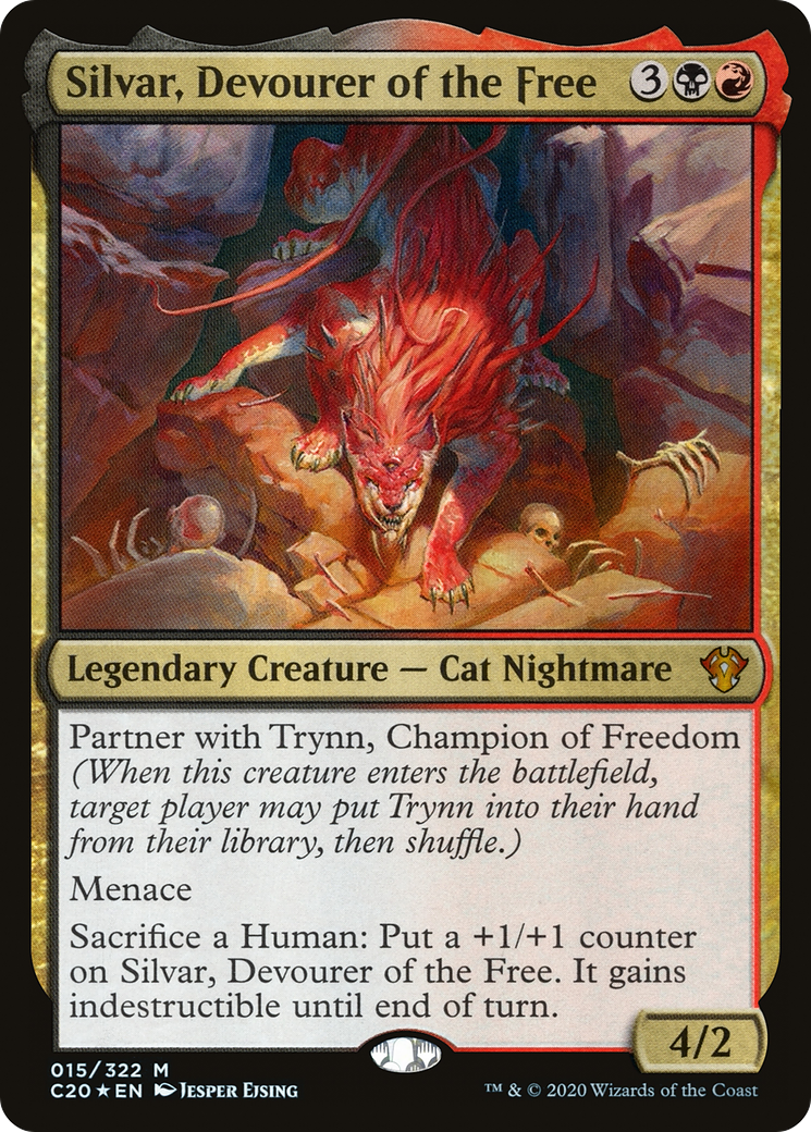 Silvar, Devourer of the Free (C20-015) [Commander 2020]