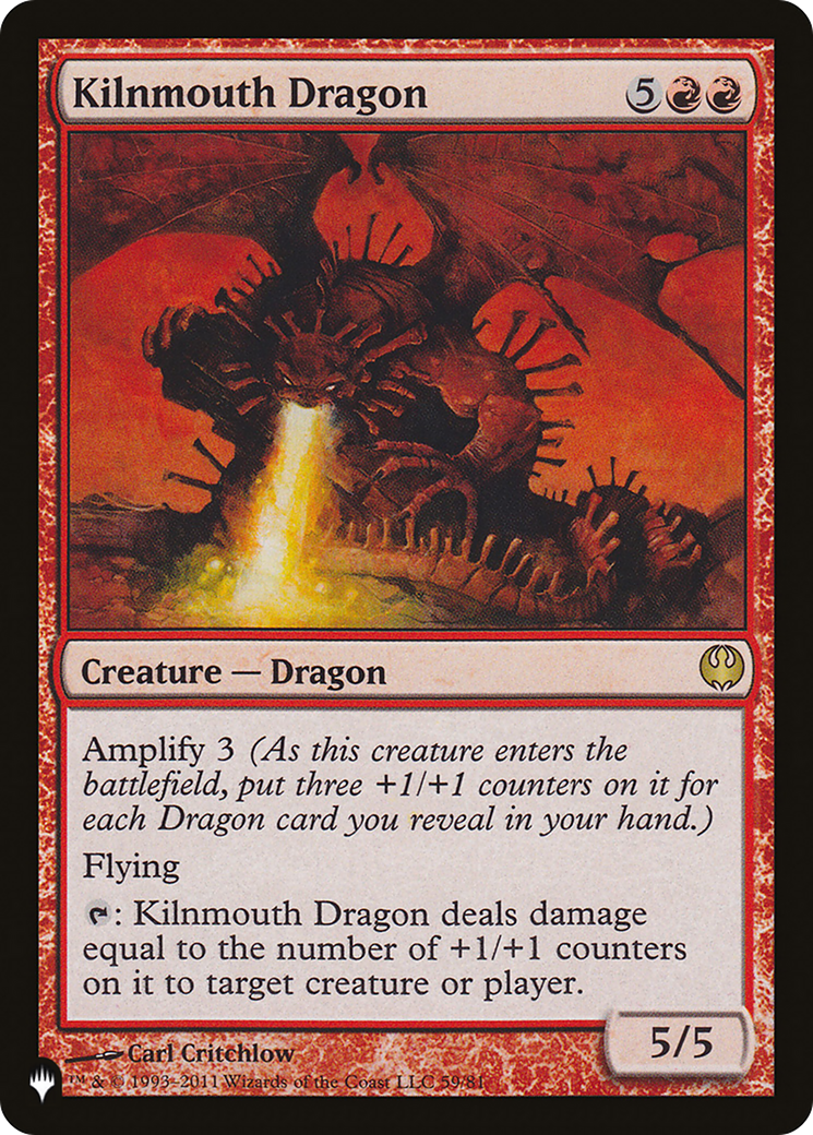 Kilnmouth Dragon (LIST-DDG-59) [The List]