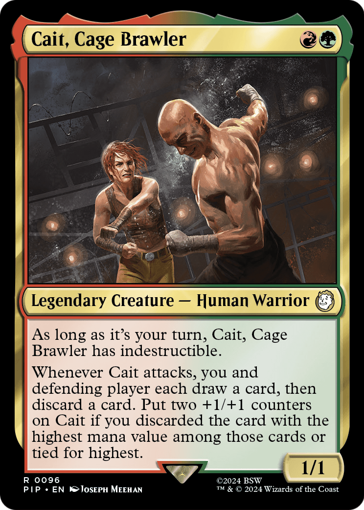 Cait, Cage Brawler (PIP-096) [Fallout]