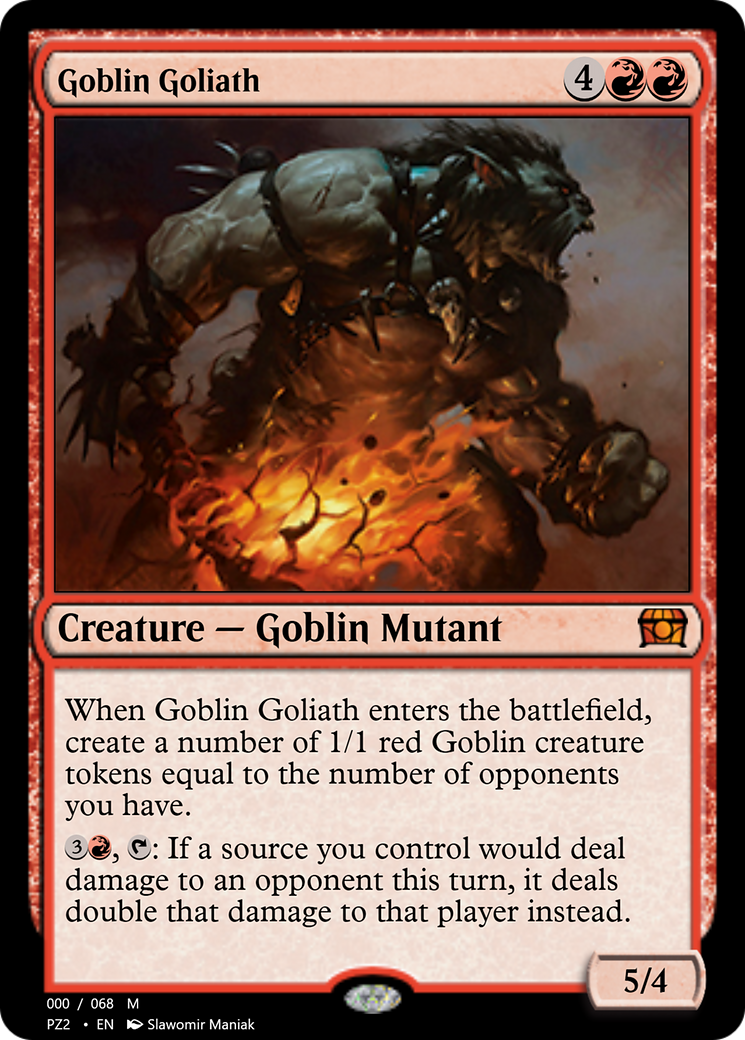 Goblin Goliath (PZ2-70783) [Treasure Chest]