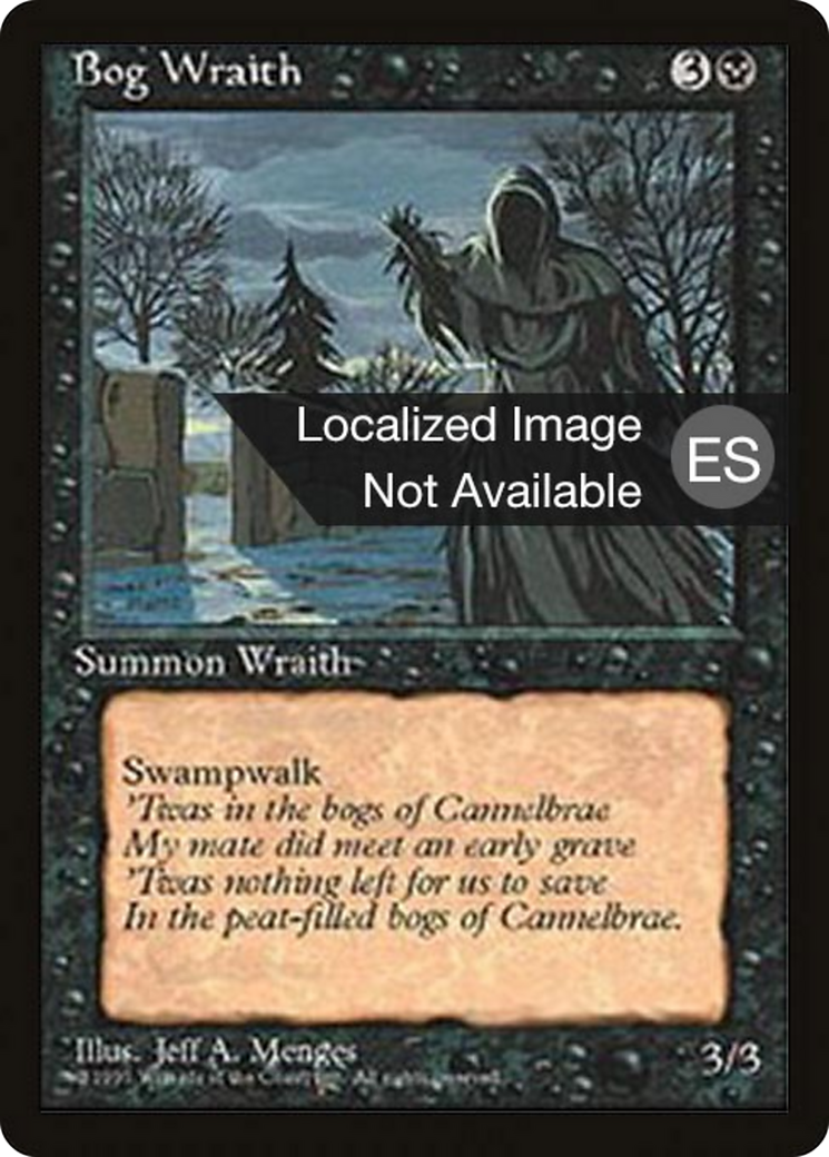 Bog Wraith [Fourth Edition Foreign Black Border]