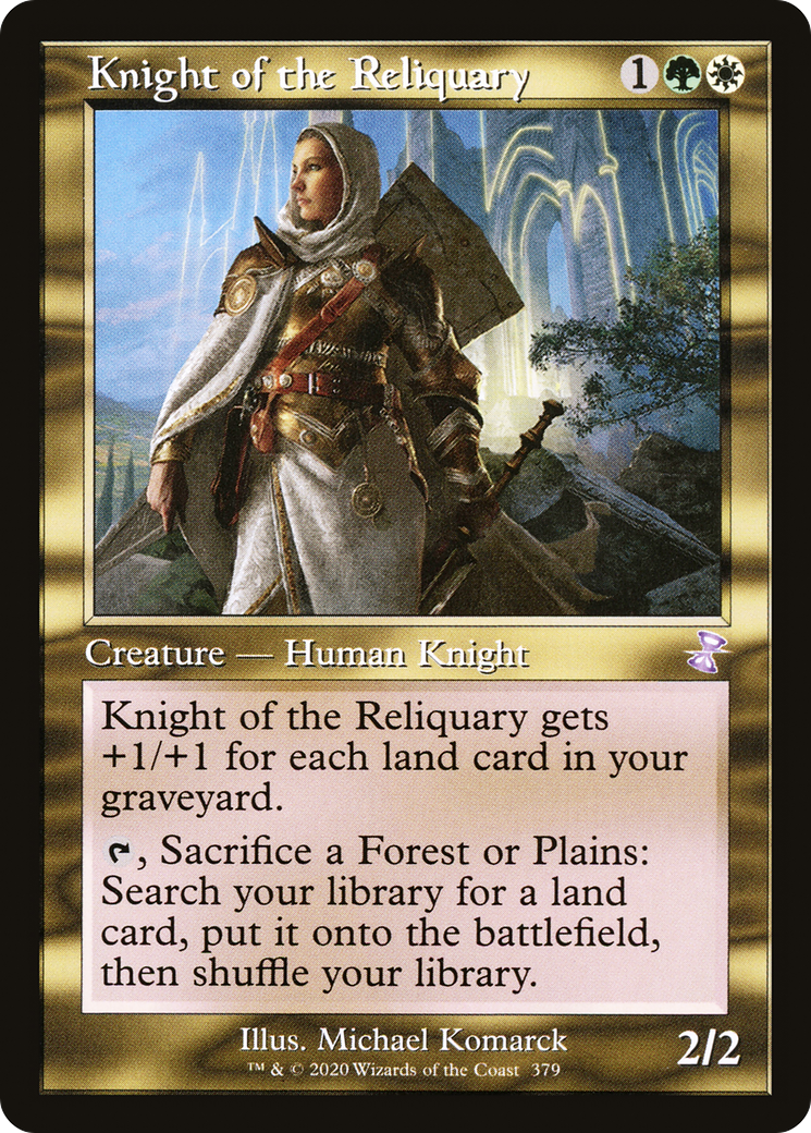 Knight of the Reliquary (TSR-379) [Time Spiral Remastered] Foil