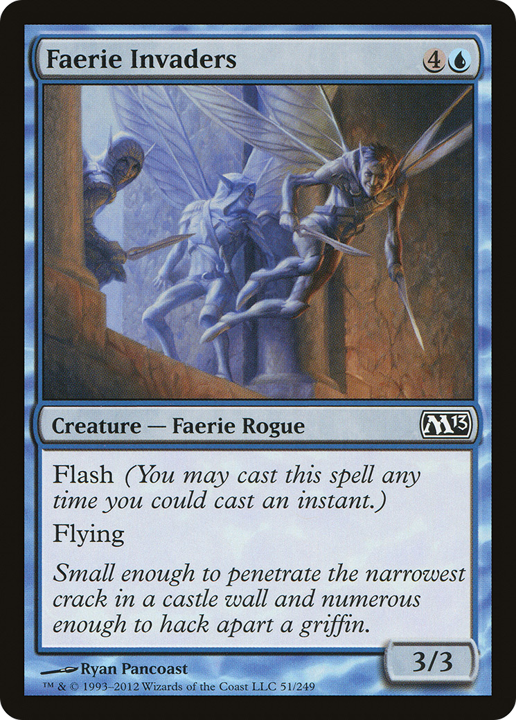 Faerie Invaders (M13-051) [Magic 2013]