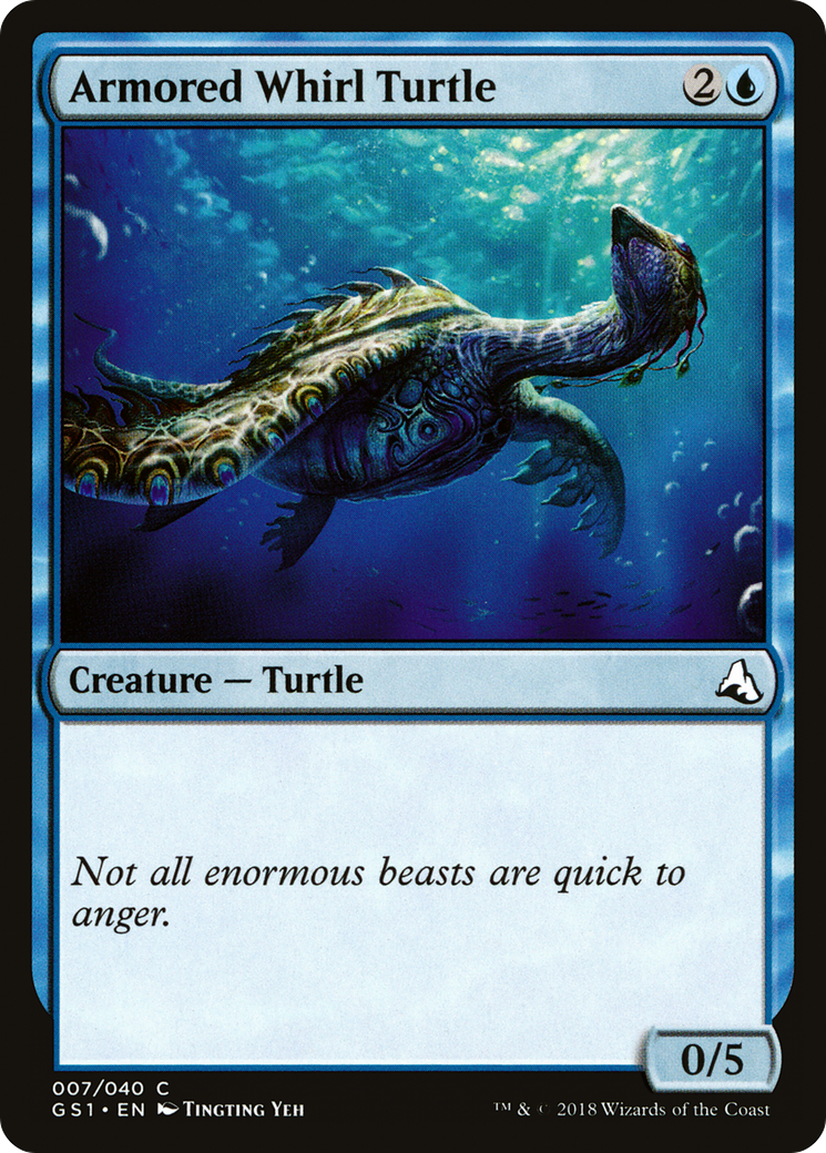 Armored Whirl Turtle (GS1-007) [Global Series Jiang Yanggu & Mu Yanling]