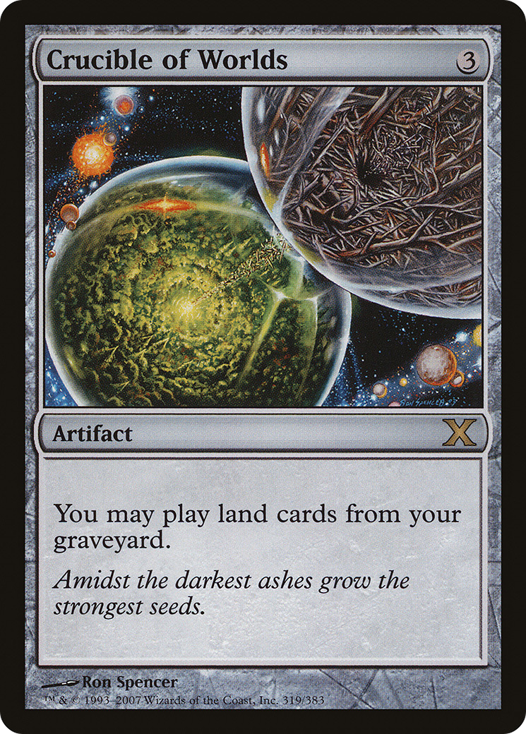 Crucible of Worlds (10E-319) [Tenth Edition] Foil