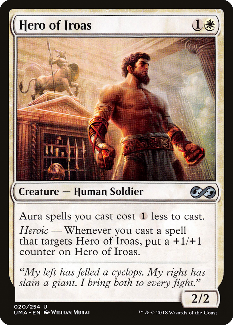 Hero of Iroas (UMA-020) [Ultimate Masters] Foil