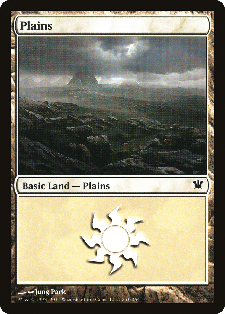 Plains (ISD-251) [Innistrad] Foil