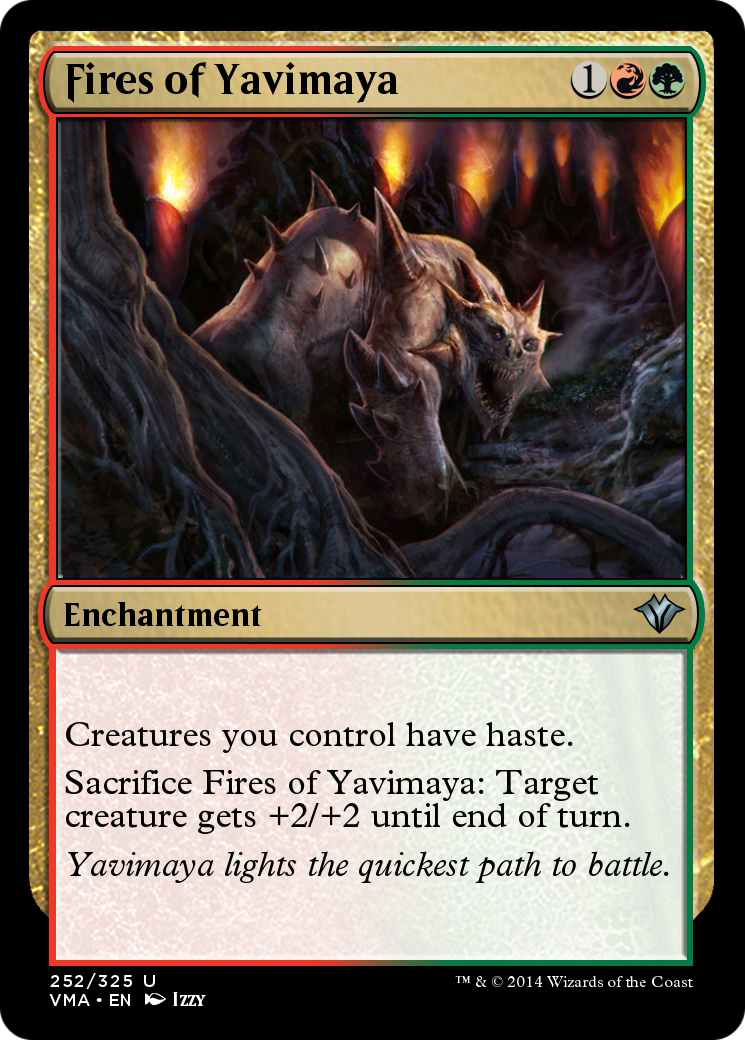 Fires of Yavimaya (VMA-252) [Vintage Masters]