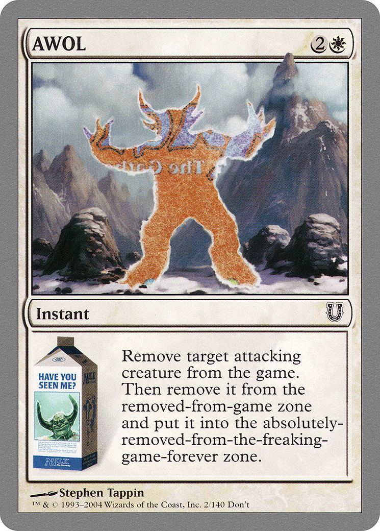 AWOL (UNH-002) [Unhinged]
