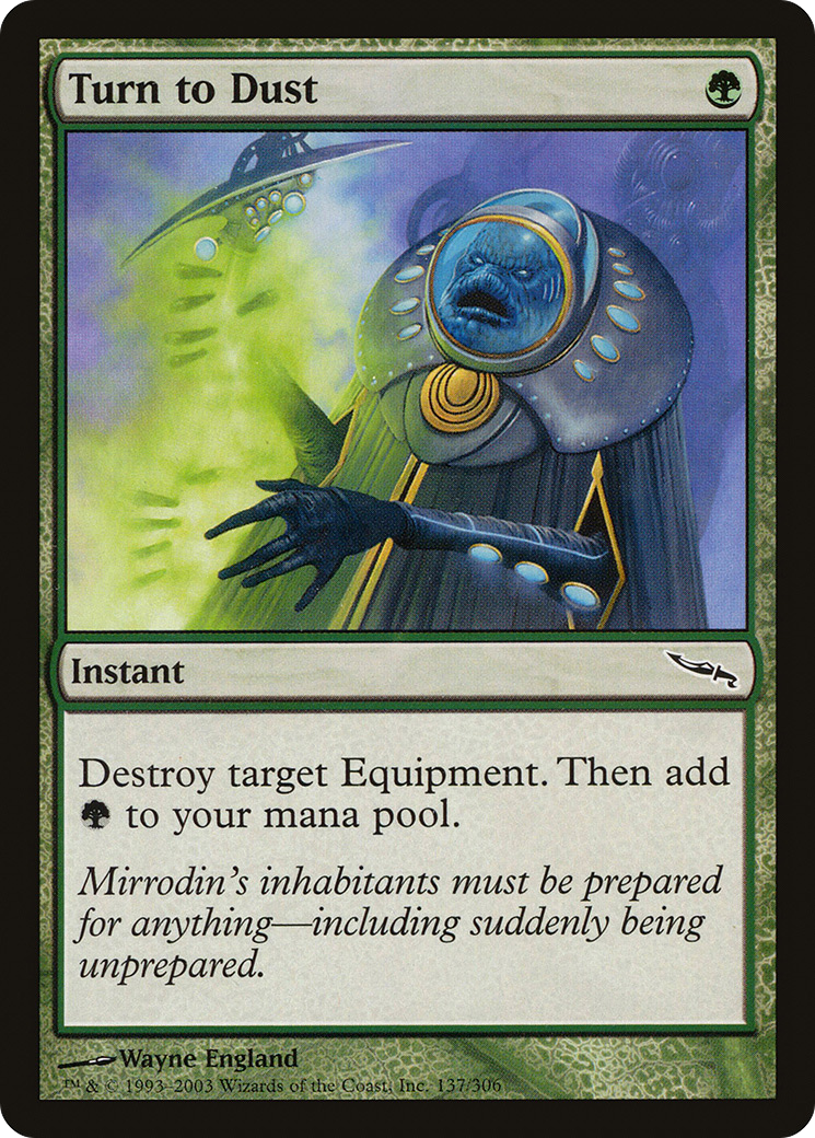 Turn to Dust (MRD-137) [Mirrodin] Foil