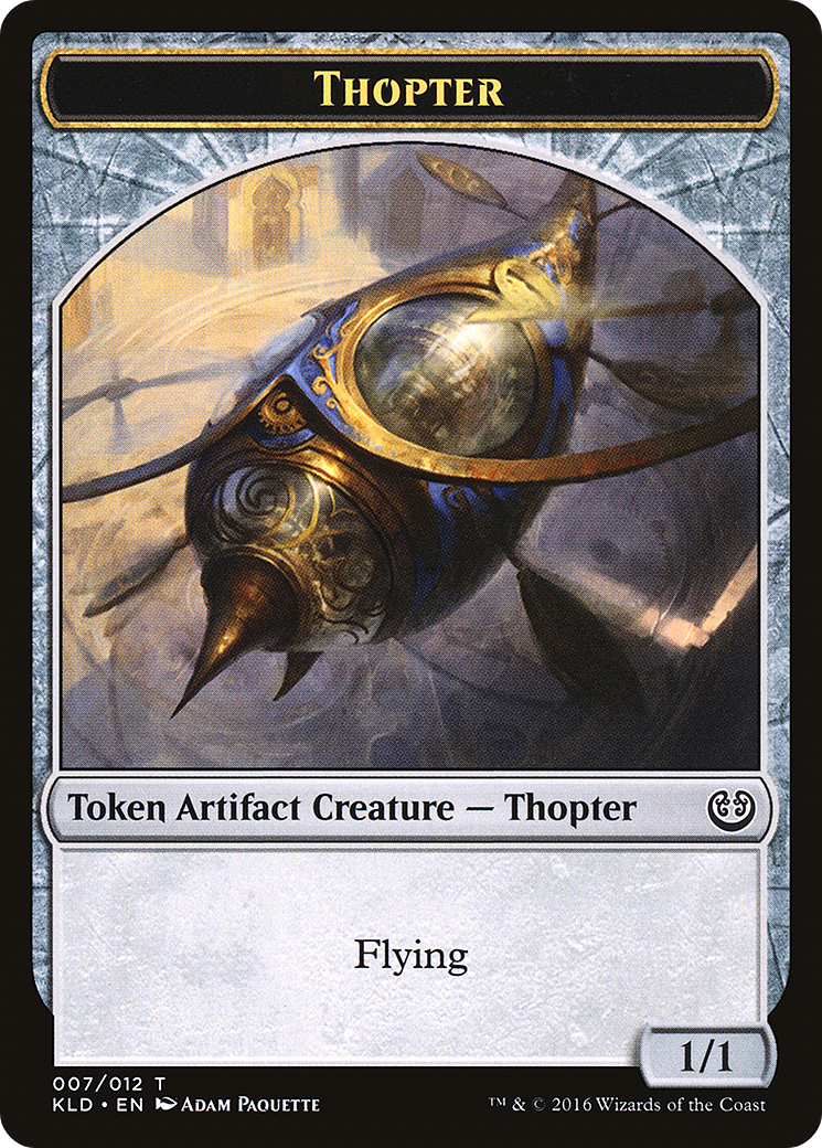 Thopter Token (KLD-007) [Kaladesh Tokens]