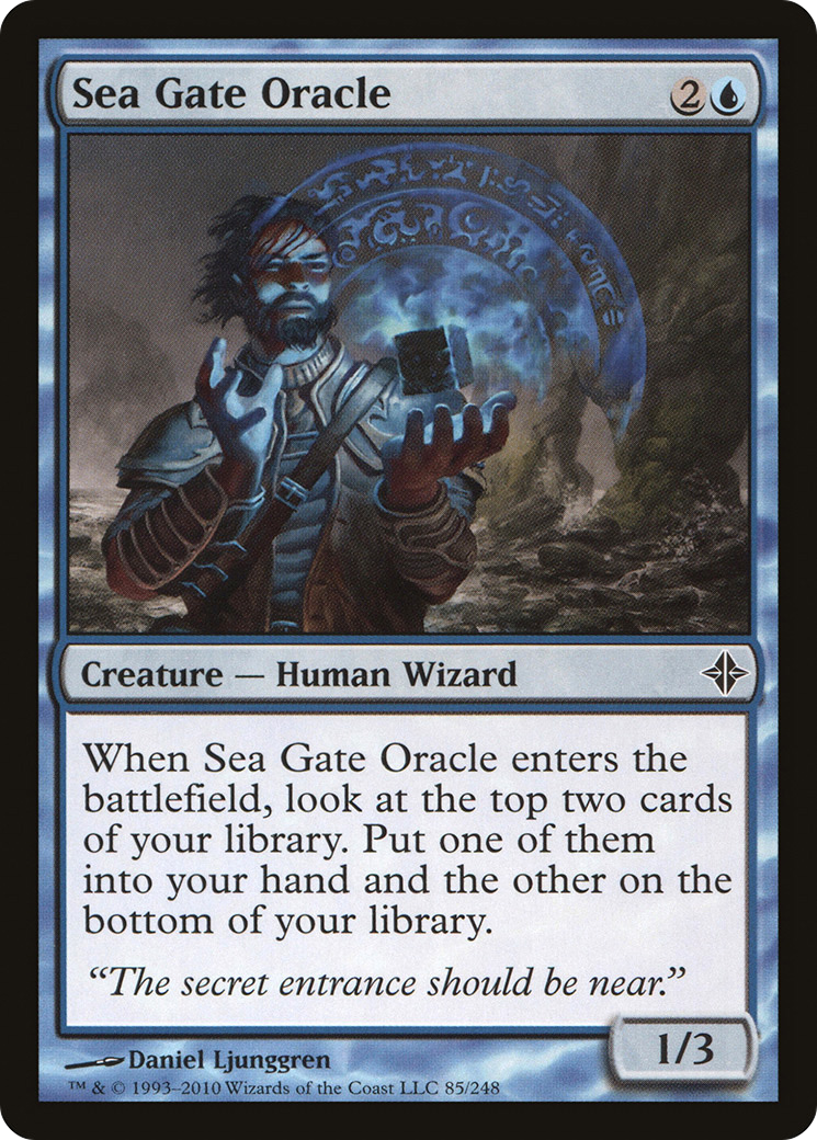 Sea Gate Oracle (ROE-085) [Rise of the Eldrazi]