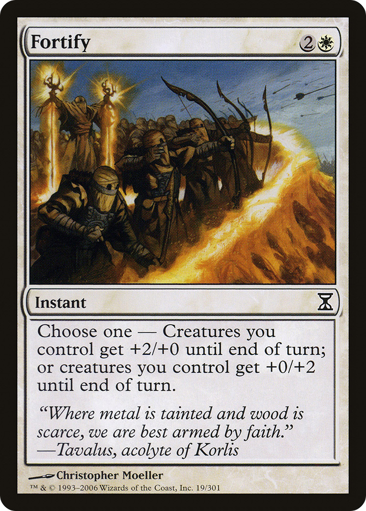 Fortify (TSP-019) [Time Spiral] Foil