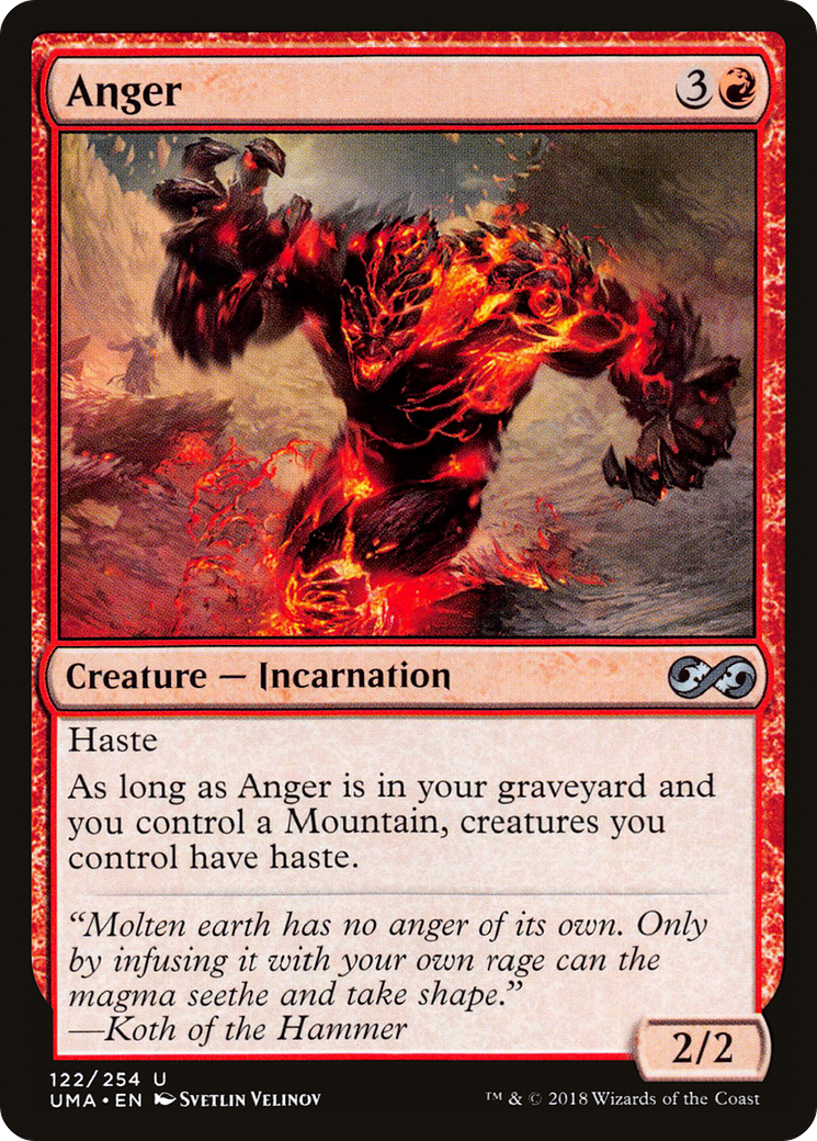 Anger (UMA-122) [Ultimate Masters]