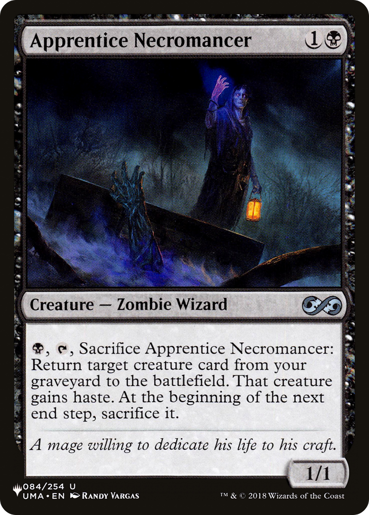 Apprentice Necromancer (LIST-UMA-84) [The List]