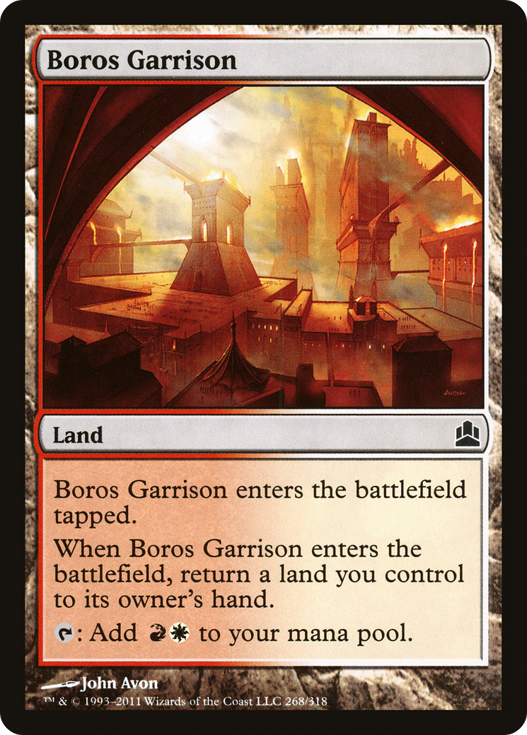 Boros Garrison (CMD-268) [Commander 2011]