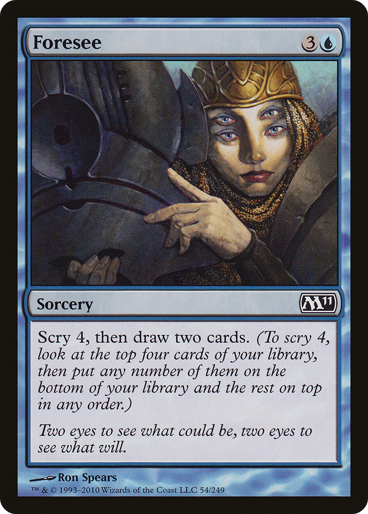Foresee (M11-054) [Magic 2011]