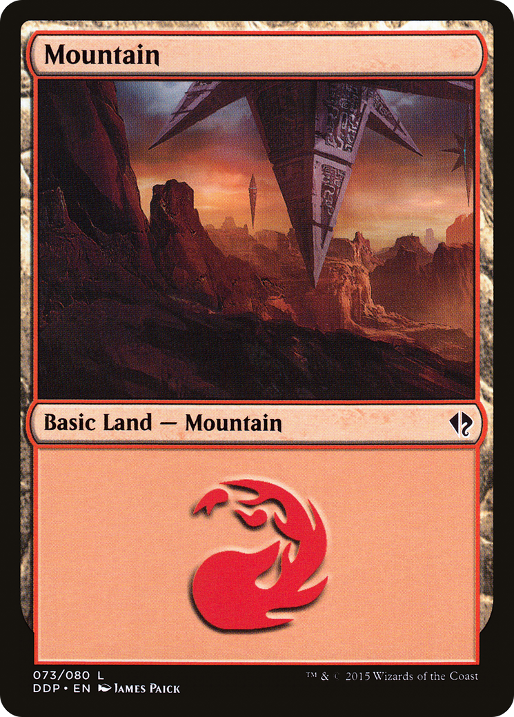 Mountain (DDP-073) [Duel Decks: Zendikar vs. Eldrazi]