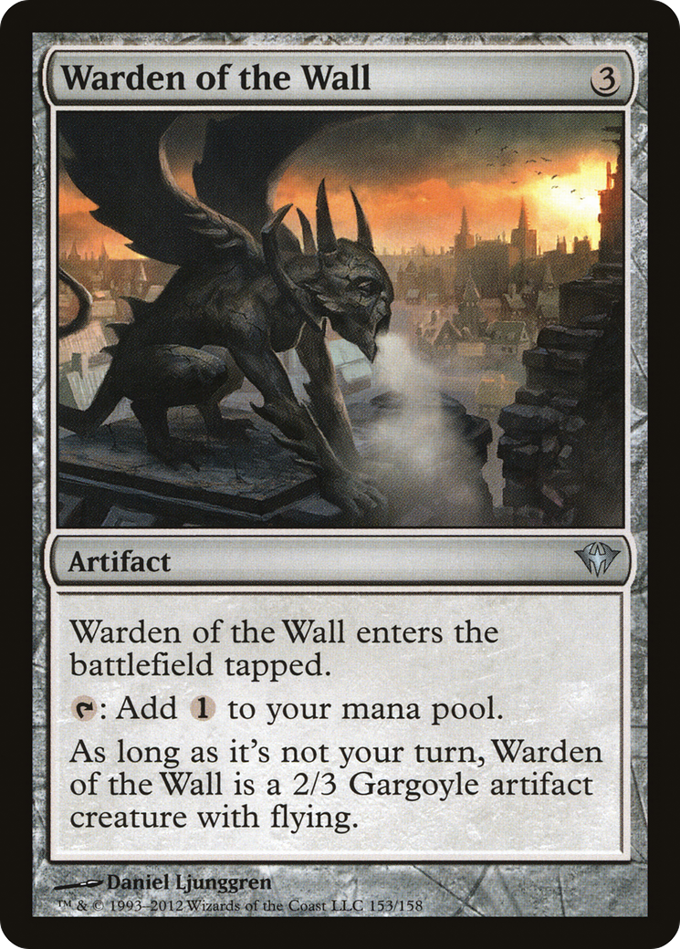 Warden of the Wall (DKA-153) [Dark Ascension]