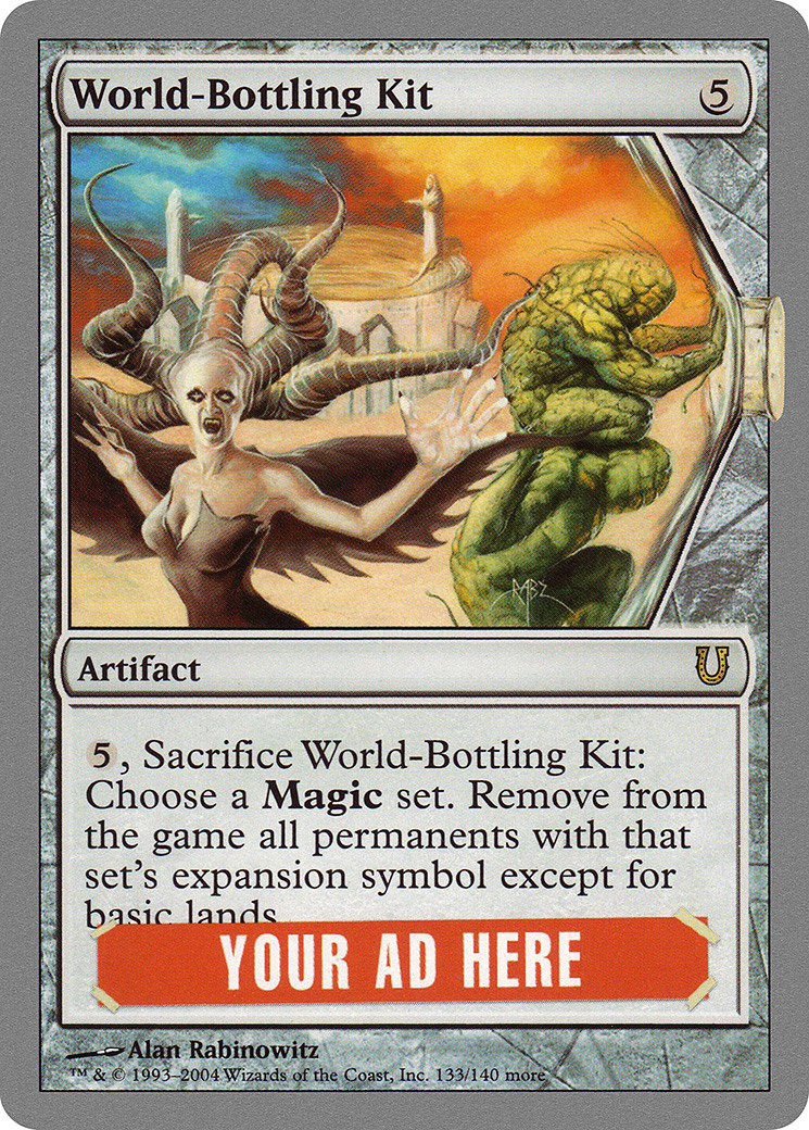 World-Bottling Kit (UNH-133) [Unhinged]